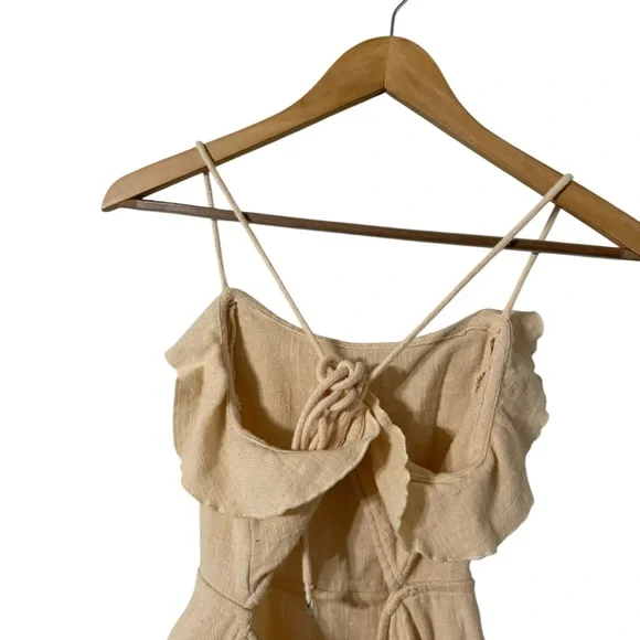 FREE PEOPLE More Than A Mini Ruffle Lace Cotton Dress - Picture 6 of 8